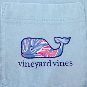 Vineyard Vines Pink and Blue Short Sleeve Tee * surprise bouus.*